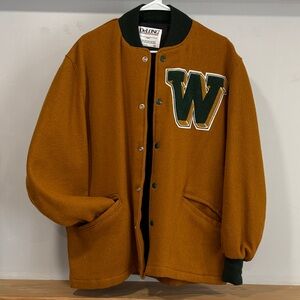 Vintage DeLong Wool Varsity Letterman’s Jacket, Size M